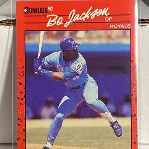 Bo Jackson error card!